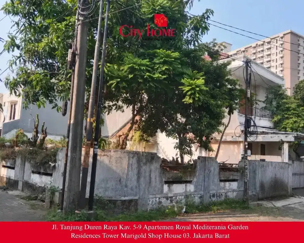Dijual Tanah Hook 223m² Kebon Jeruk – SHM