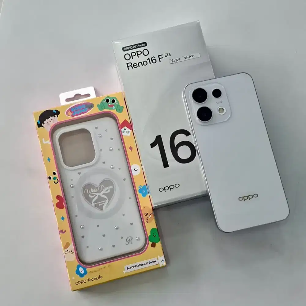 Oppo Reno 16F 8/128 GB Kredit Geratis 1X angsuran