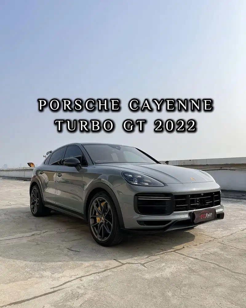 [HIGHEST SPEC] Porsche Cayenne Turbo GT 2022 RARE LIKE BEW