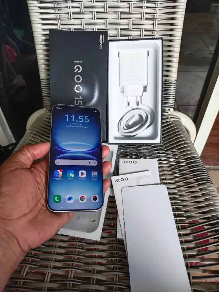 Iqoo 15R 8/256 fullset gress bisa tt handphone