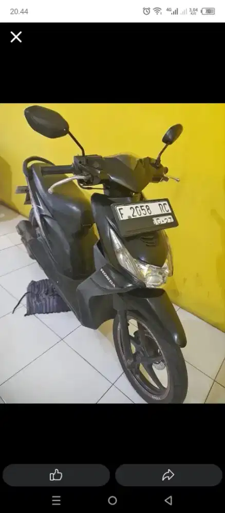 Honda beat Karbu 2012 F kabupaten
