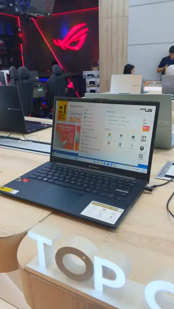 Cicilan laptop Asus Vivobook go 14 ryzen 3 bisa tanpa dp