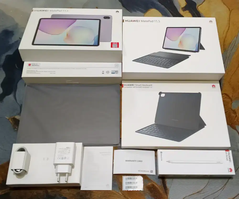 Huawei Matepad 11.5 2025 8/128 + Keyboard Pencil ORI Grs 22 Ags 2027