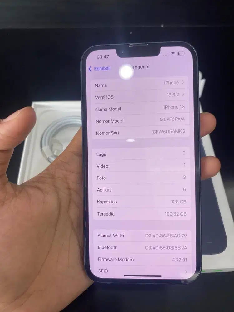 IPHONE 13 - 128GB - IBOX