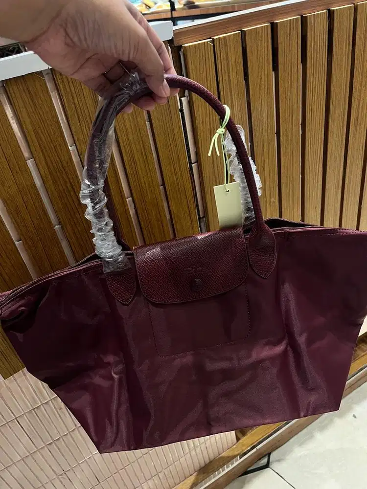 Tas longchamp one burgundy