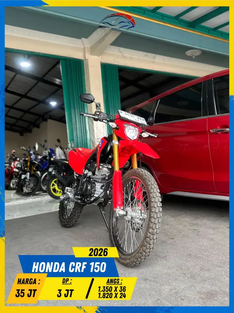 HONDA CRF 150 2026 MANTAP POLL MASZEHH HIKMAH MOTOR KEPUH