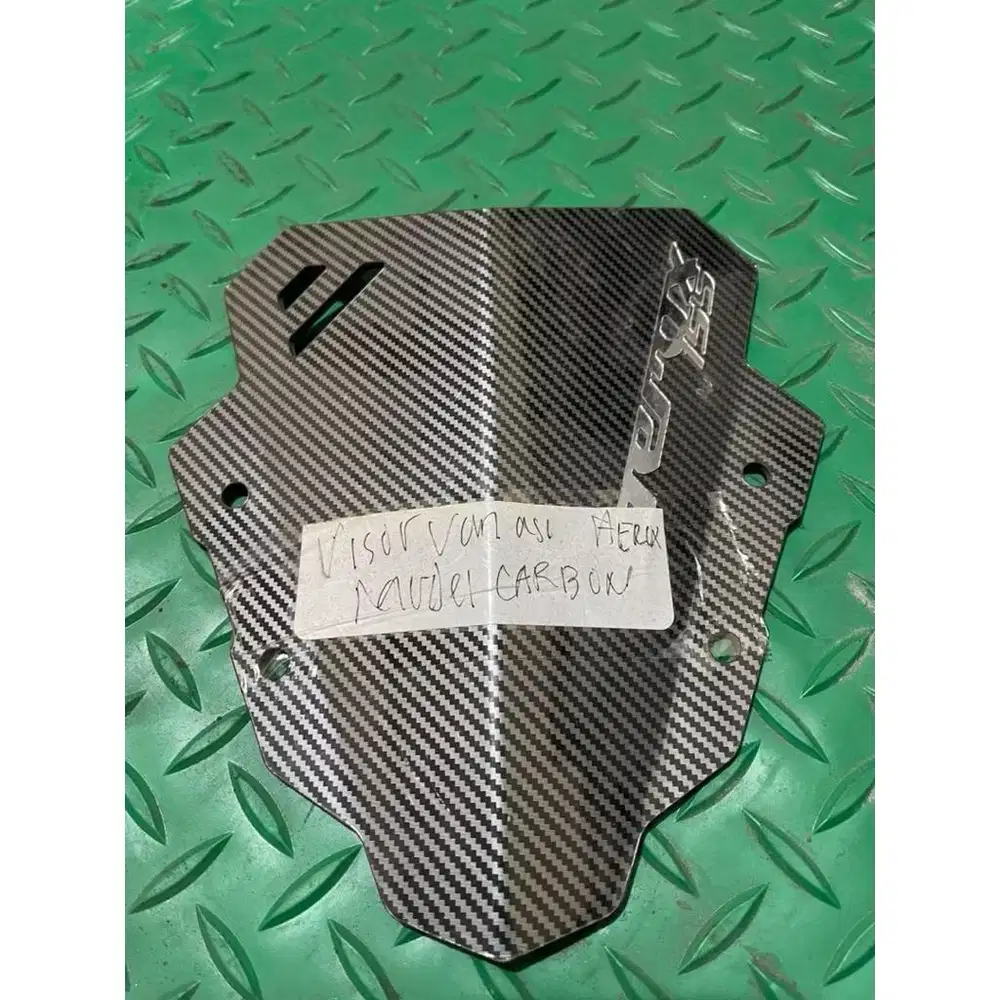 Visor Variasi Aerox Model Carbon Copotan