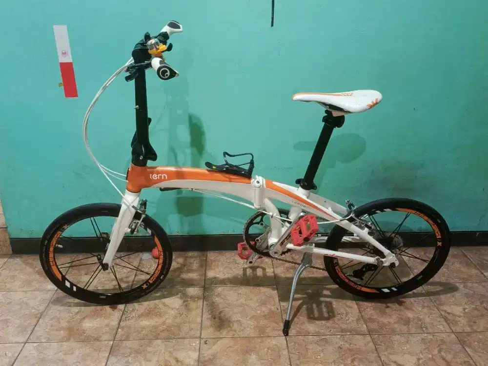 Sepeda lipat Tern tipe Verge X10 mint condition