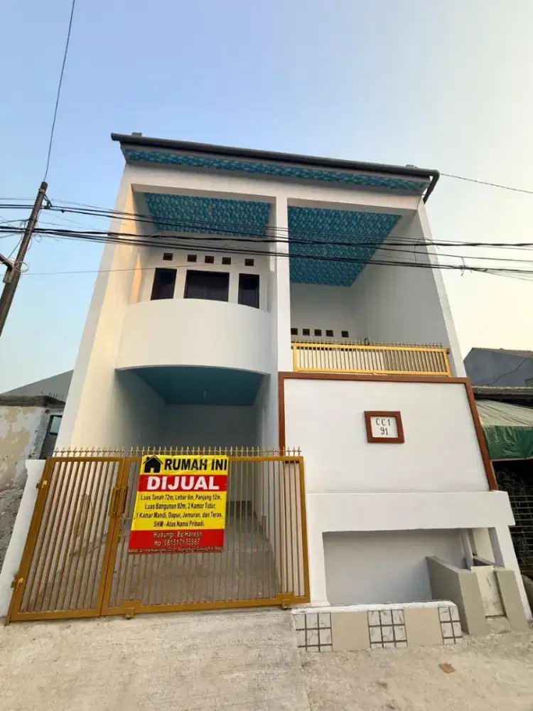 Rumah Cantik 2 lantai