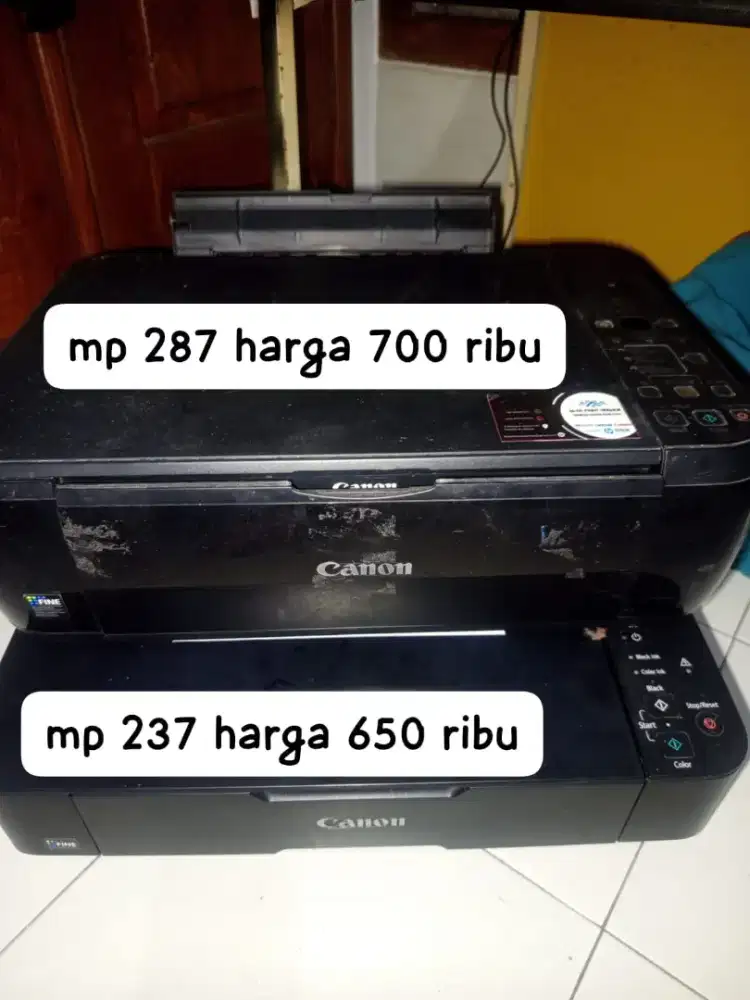printer canon lengkap siap pakai