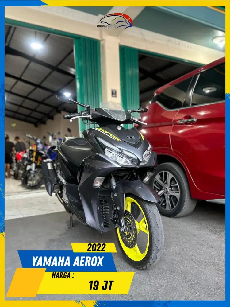 YAMAHA AEROX 2022 MESIN AMAN POLL MASZEHH HIKMAH MOTOR KEPUH