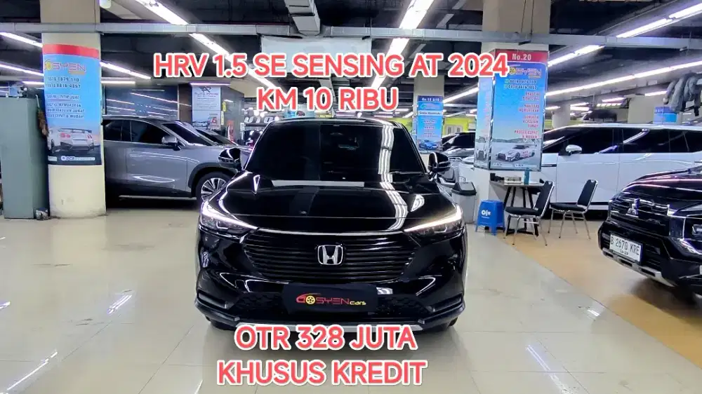 km 10 ribu HONDA HRV 1.5 SE SENSING AT 2024 kondisi istimewa