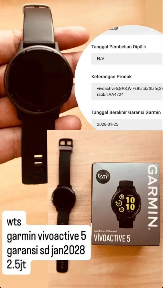 garmin vivoactive 5 black