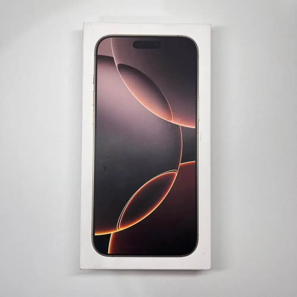 iPhone 16 Pro Max 256GB Desert Titanium Garansi Resmi iBox Active 2027