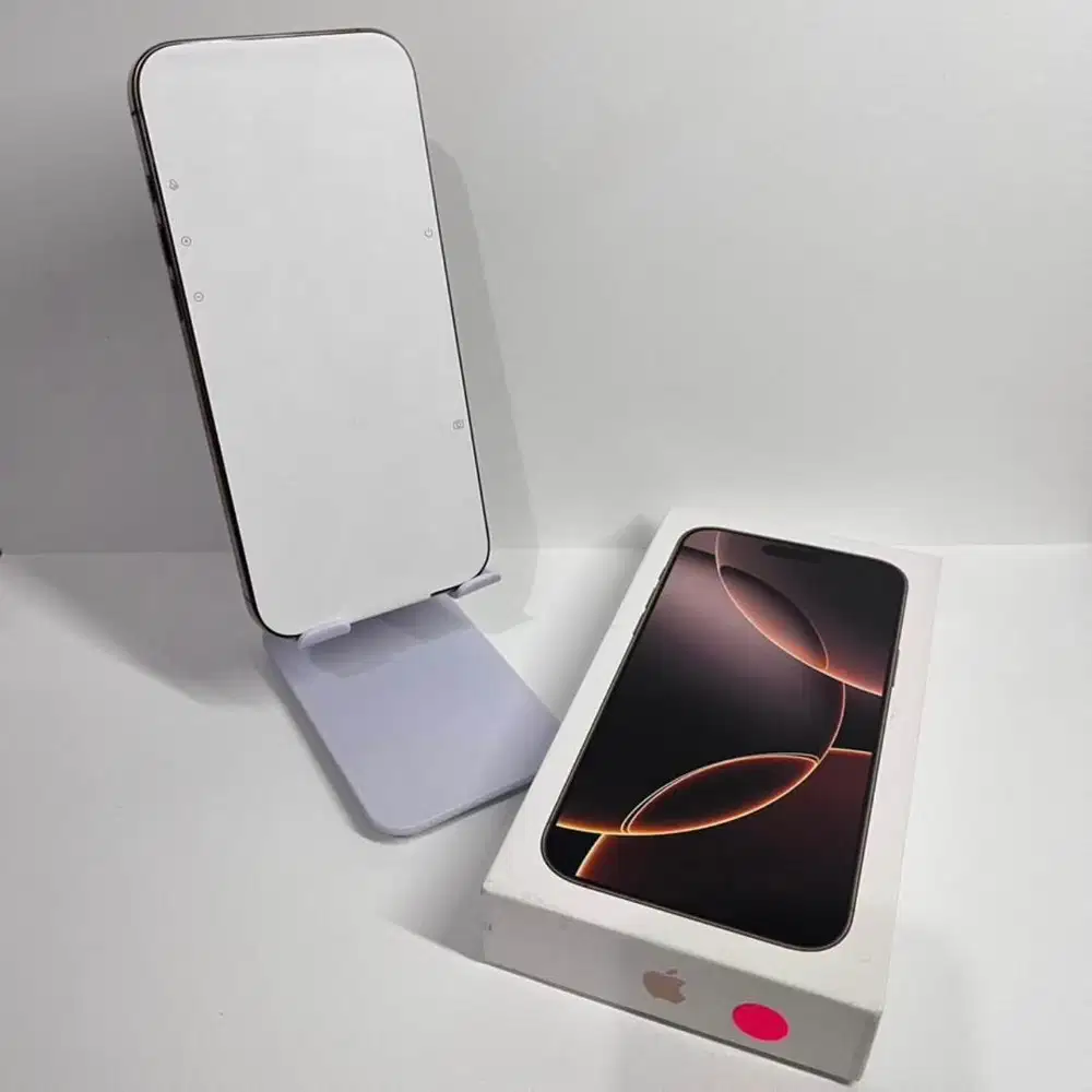 iPhone 16 Pro Max 256GB Desert Titanium Garansi Resmi iBox Active 2027