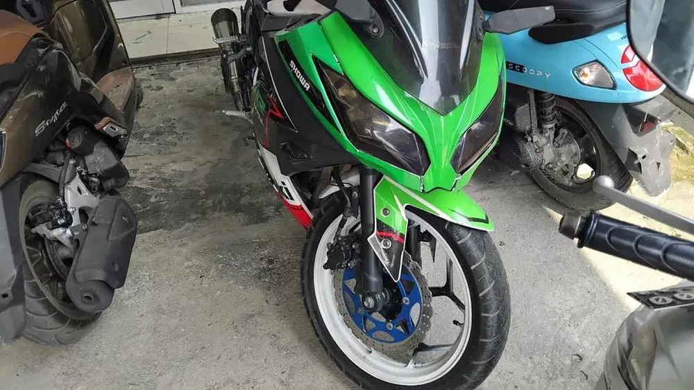 Ninja 250 fi abs hijau