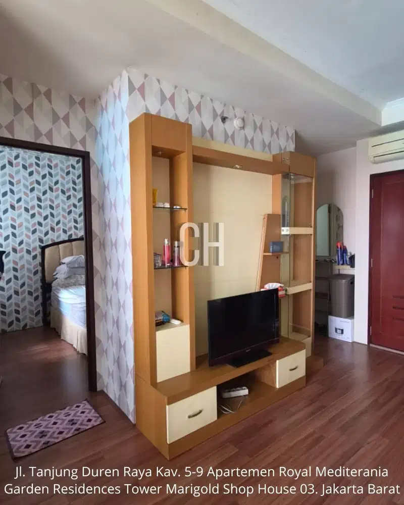 Sewa Apartemen Lantai Rendah, Mediterania Garden 2, Jakarta Barat