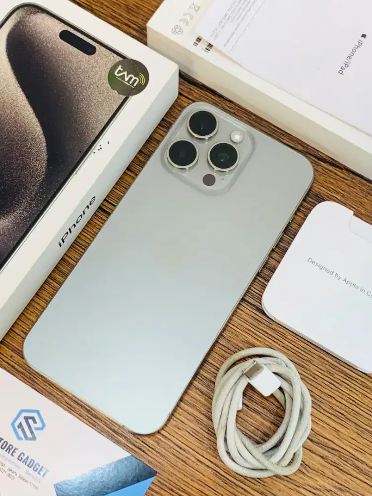 IPHONE 15 PROMAX 256GB IBOX NATURAL