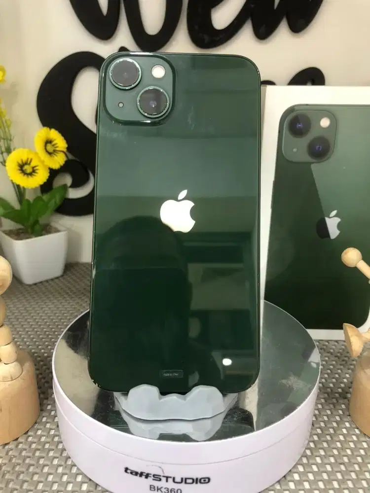 IPHONE 13 256 gb green resmi ibox