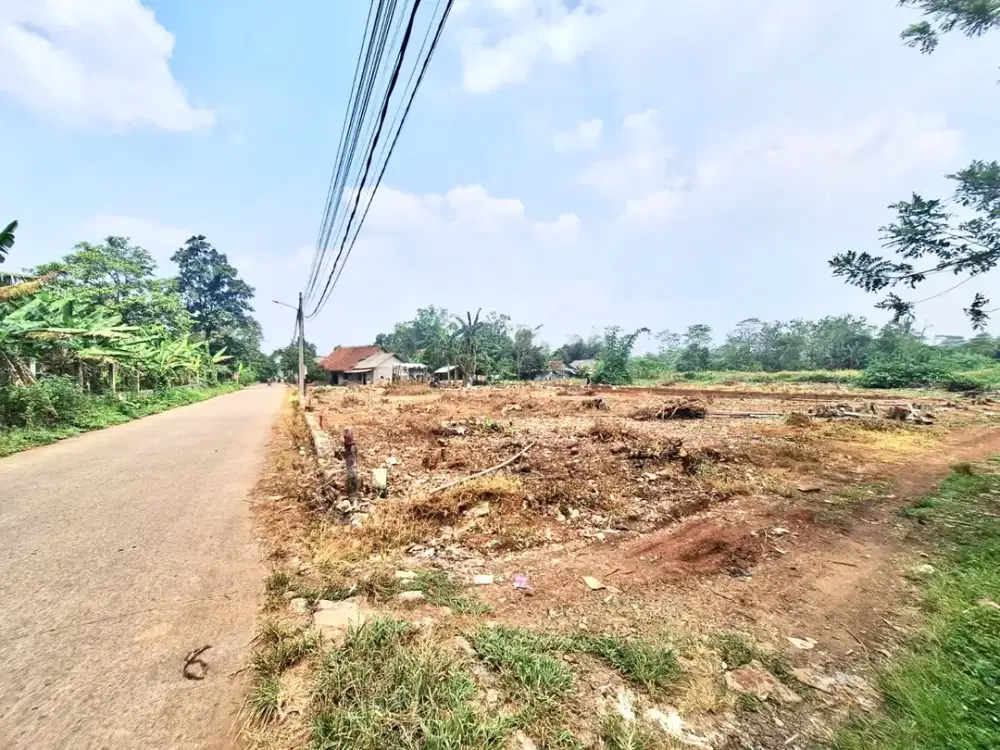 Tanah Dijual Akses Mudah ke Stasiun Cisauk, Bisa Cicilan