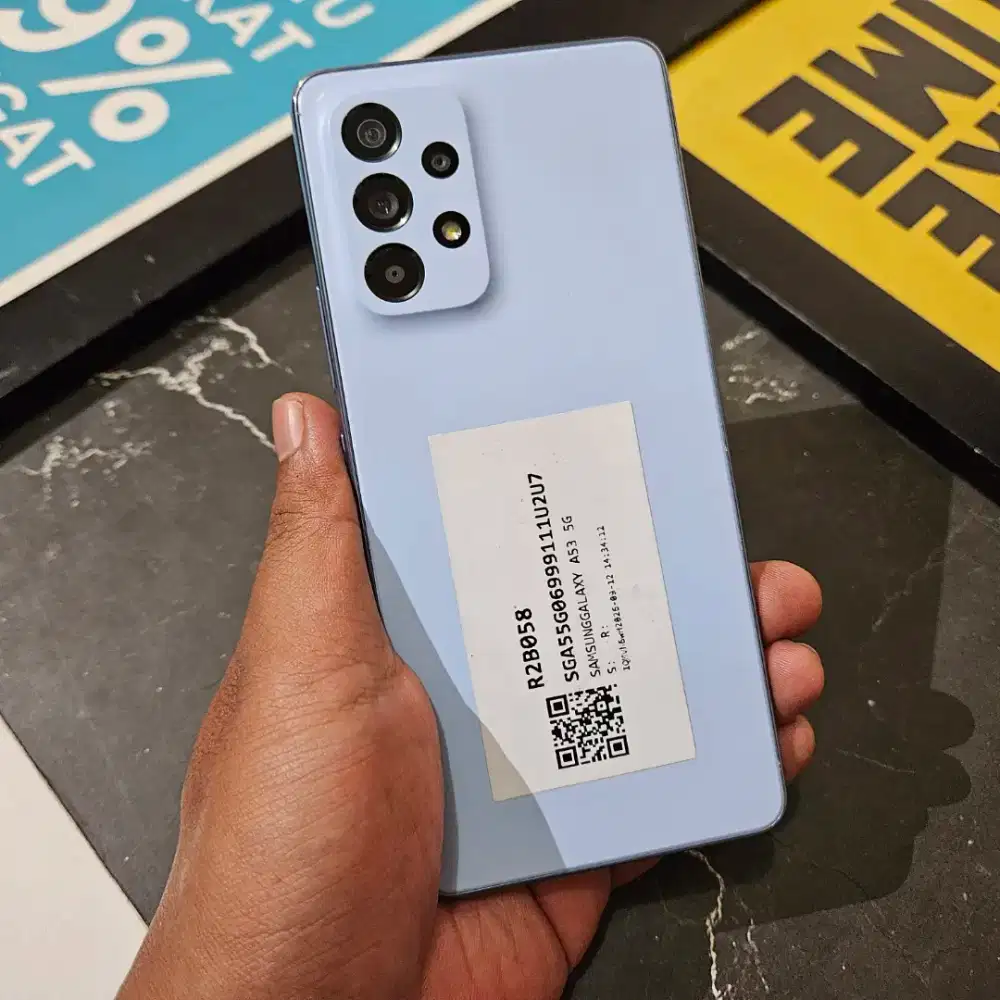 SAMSUNG GALAXY A53 5G 8/128GB RESMI EX SEIN NORMAL
