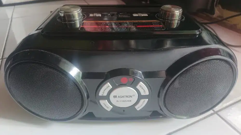 RADIO ASATRON R-1102USB BEKAS NORMAL