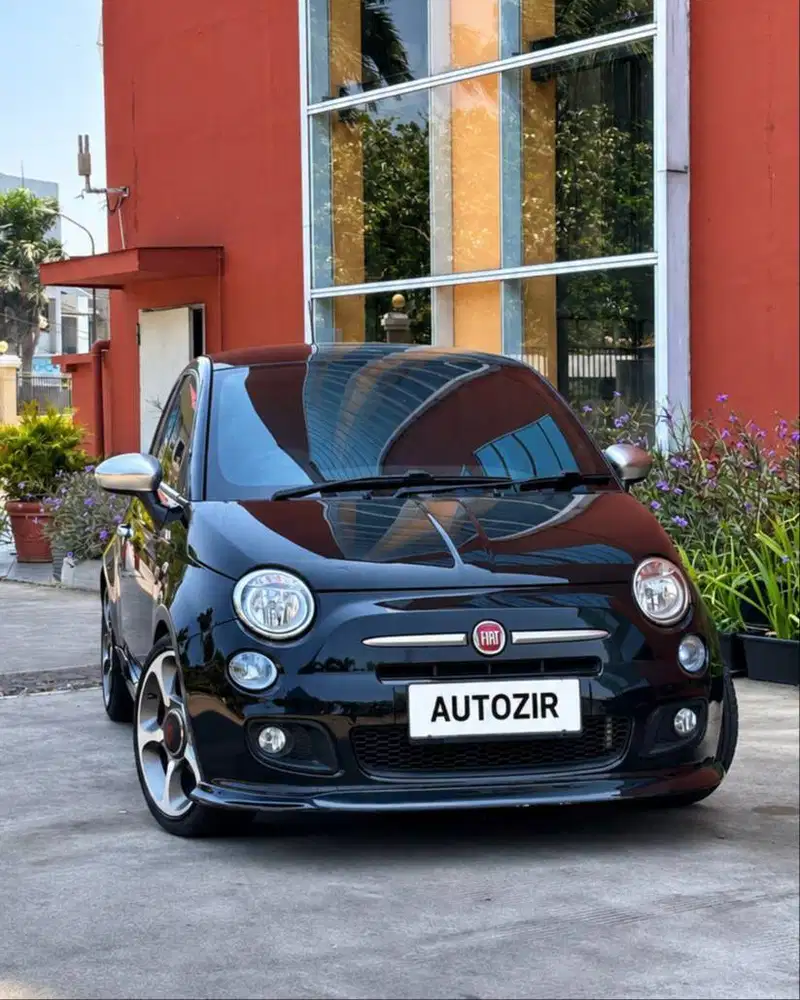 Fiat Abarth 500 Hitam 2014 Tdp Murmer Ori Menarik Bu Antik Simpan Baru