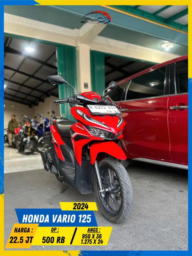 HONDA VARIO 125 2024 MESIN AMAN POLL MASZEHH HIKMAH MOTOR KEPUH