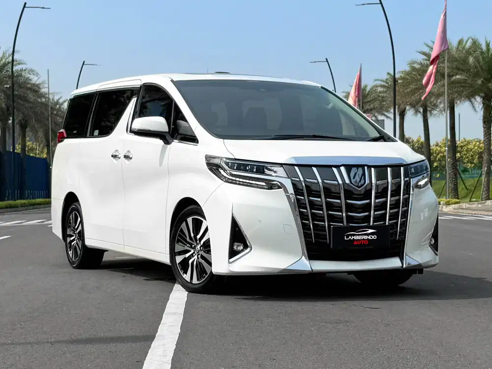 TOYOTA ALPHARD 2.5 G ATPM TSS 2020 PUTIH PILOT SEAT LOW ODO 2021