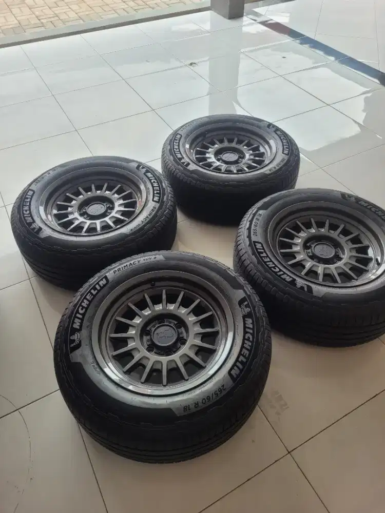 Velg blackrhino aliso & ban michelin