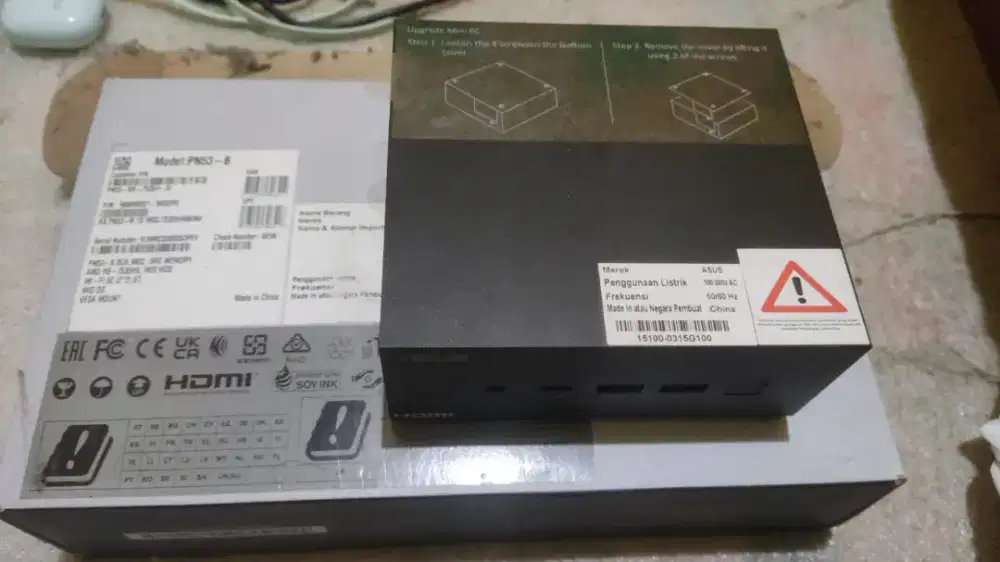 Asus mini pc Pn53 ryzen 5 7535Hs ram 16 GB