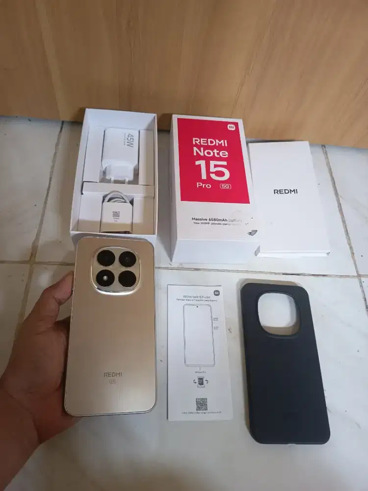 Redmi note 15 pro 5g 8/256 resmi BH 100 persen