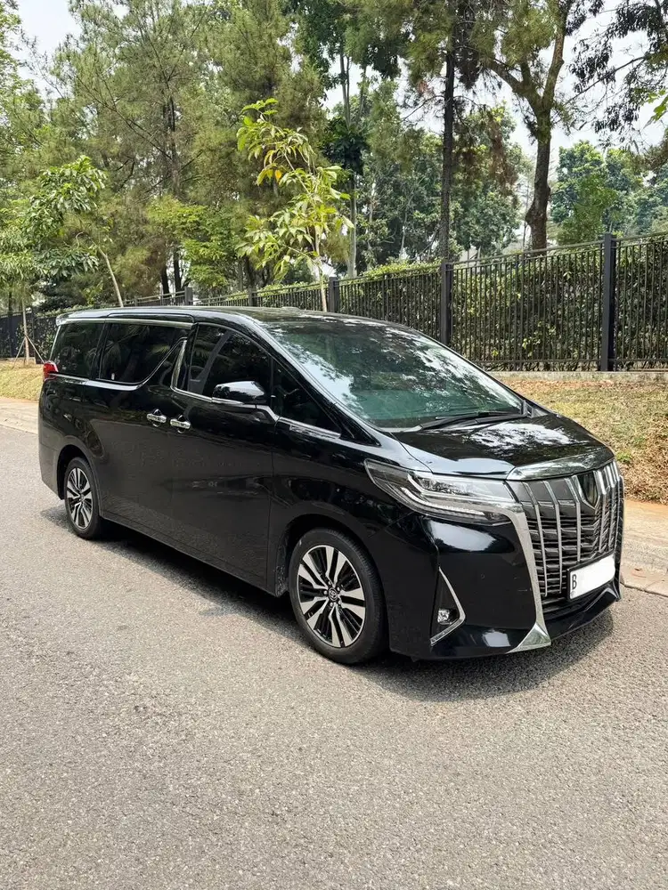[Km19RB] Toyota Alphard 2.5 G TSS ATPM 2022 Hitam