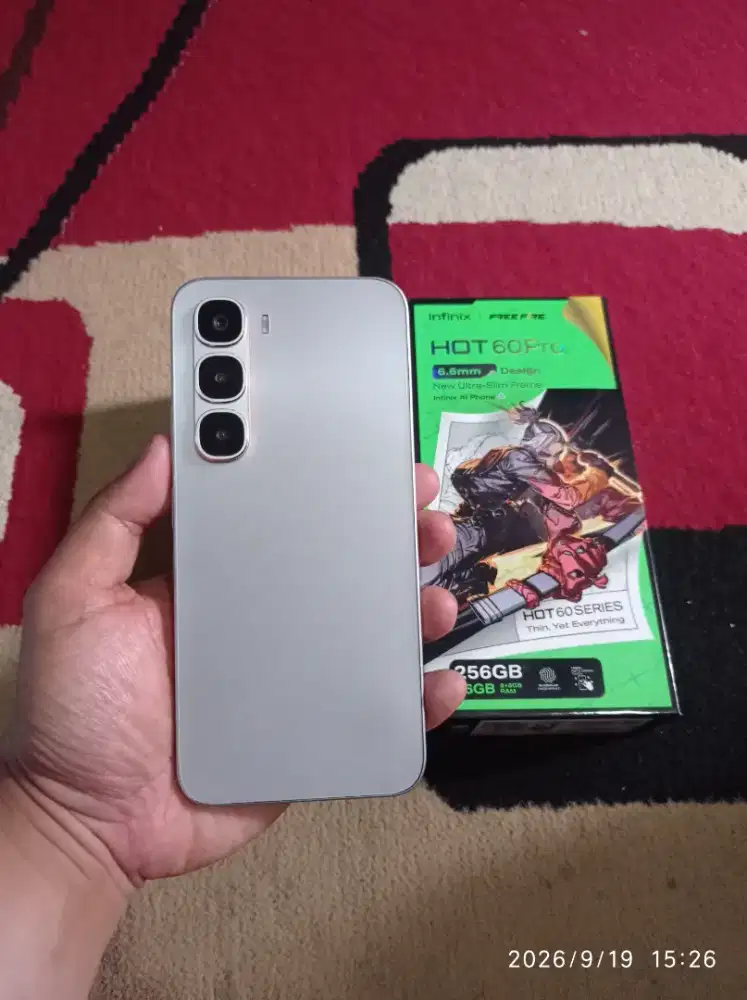 BISMILLAH INFINIX HOT 60 PRO RAM 8/256 FULSET NOMINES