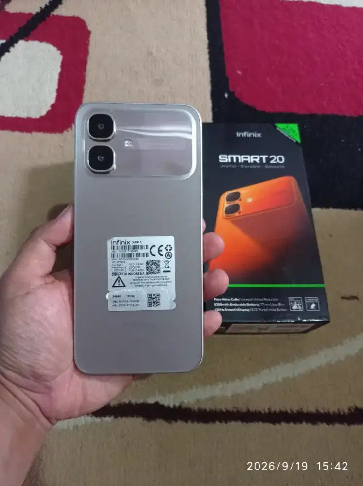 BISMILLAH INFINIX SMART 20 4/128 FULSET MULUS