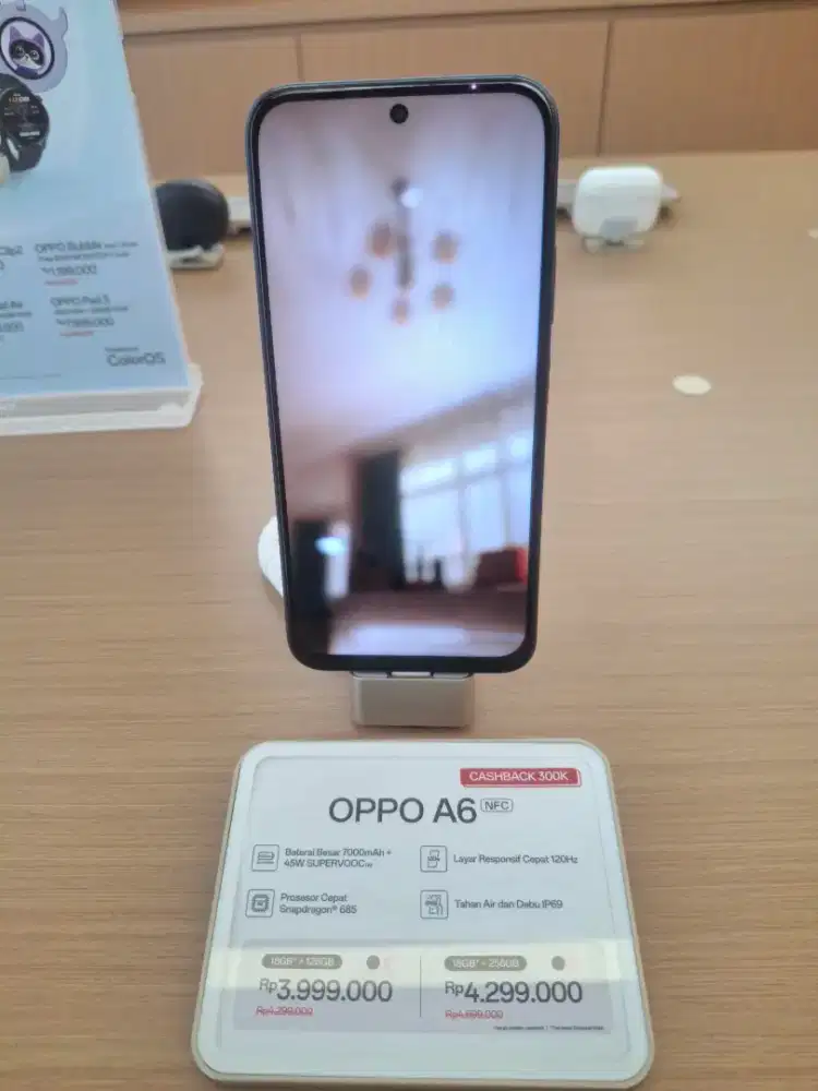OPPO A6 NFC BISA CASH & KREADIT