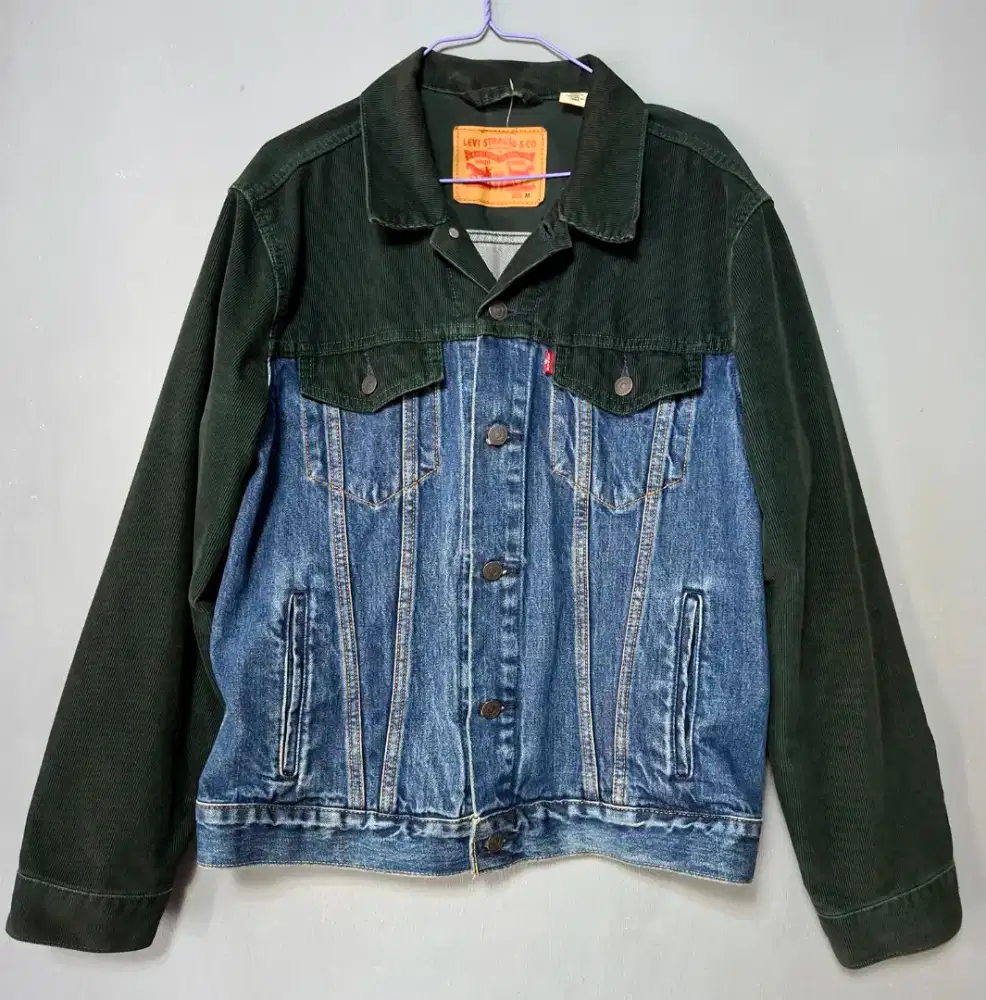 Jaket denim jeans levis