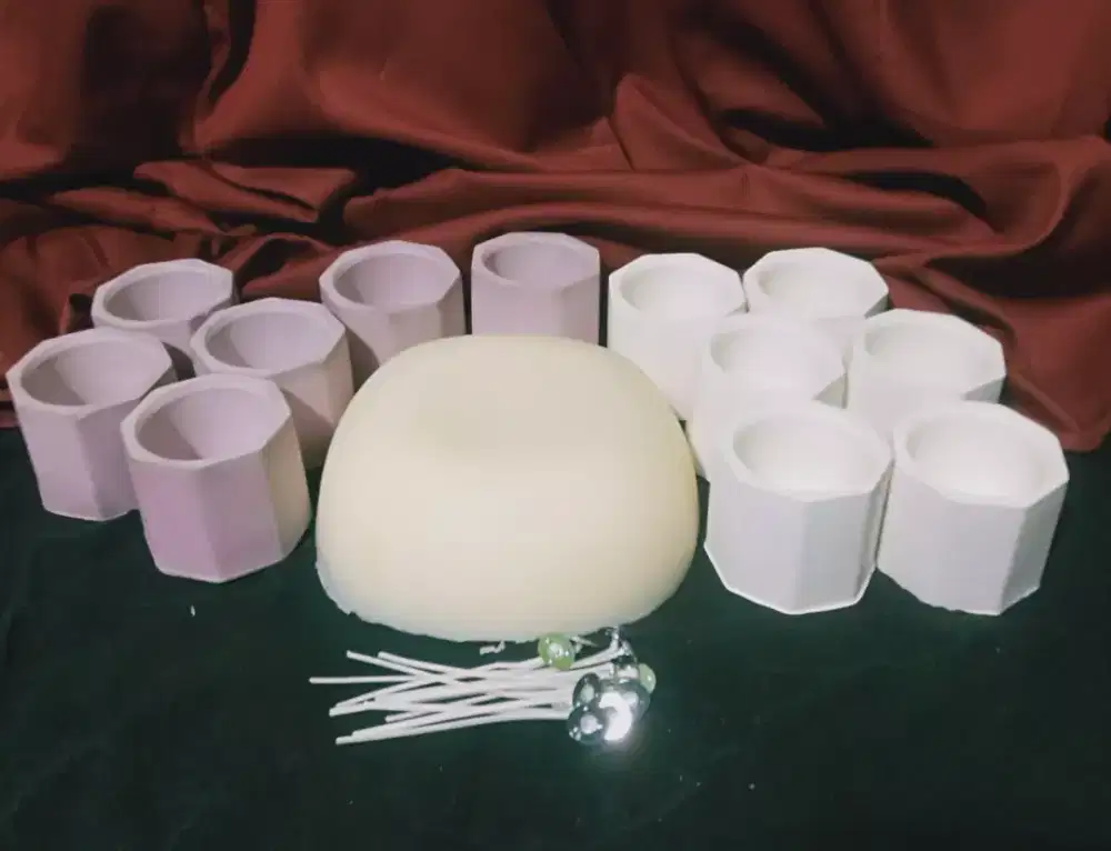 Kit Lilin Aromaterapi 12 pot