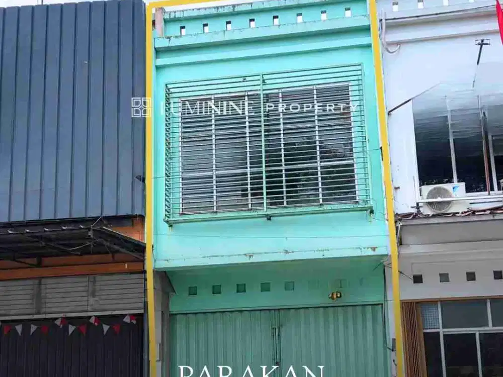 DIJUAL CEPAT RUKO STRATEGIS LINGKUNGAN PADAT & RAMAI PINGGIR JALAN PAMULANG RAYA BISA KPR