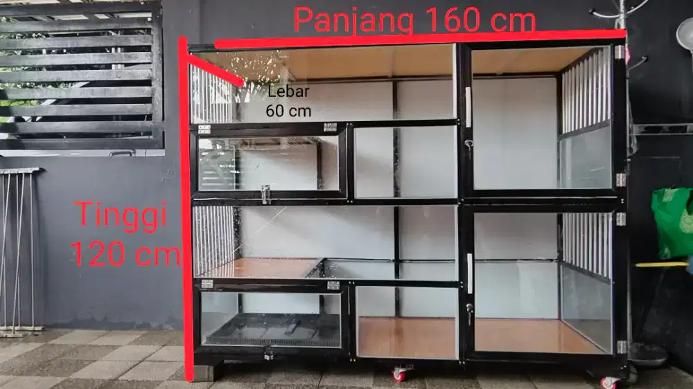 Kandang Kucing 3 Lantai