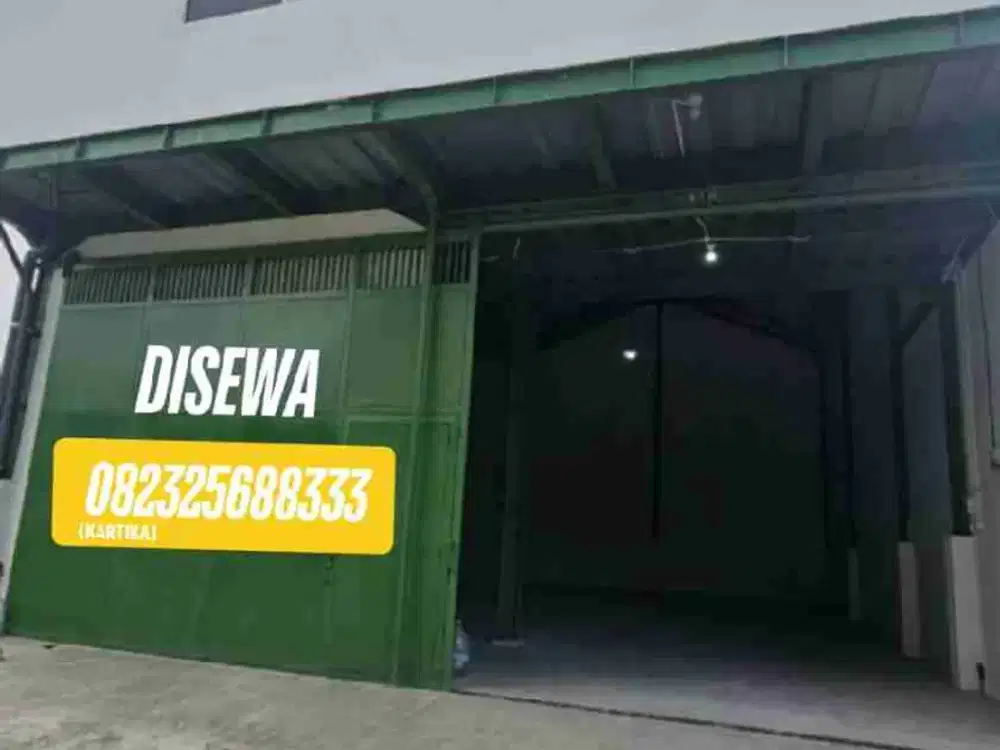 Gudang Baru Siap Pakai di Waru Sidoarjo, Dekat Rungkut, Juanda, dan Akses Tol.