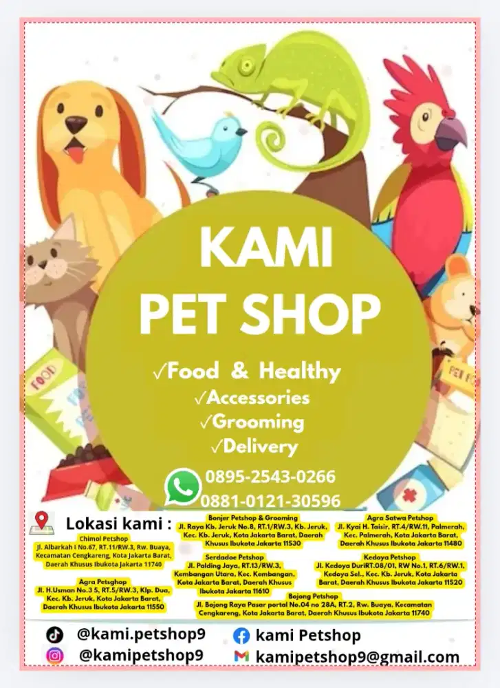 LOWONGAN PEKERJAAN KASIR DAN PENJAGA TOKO PETSHOP