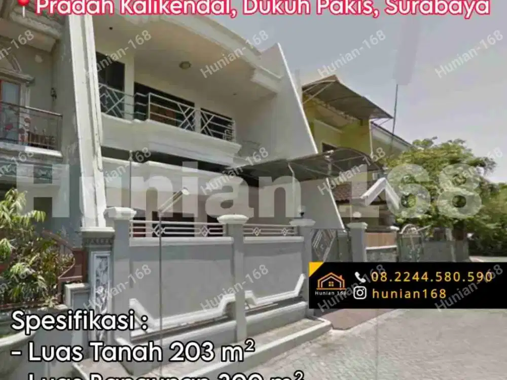 Rumah Pradah kalikendal Darmo Permai Dukuh Pakis Kupang Jaya Indah Surabaya Barat Baru Putat Gede