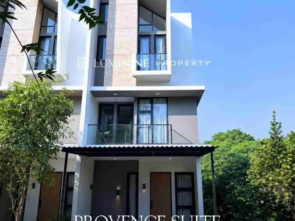 DIJUAL RUMAH CANTIK SIAP HUNI DEKAT KEMANA-MANA BISA KPR SEMI FURNISHED DI PROVENCE SUITE BSD