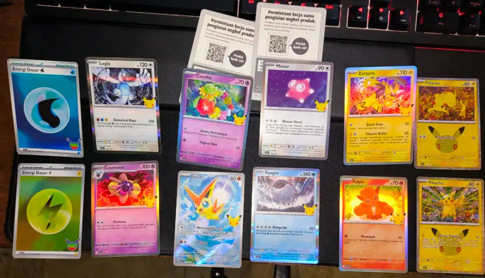 Kartu Pokemon 30th Celebration