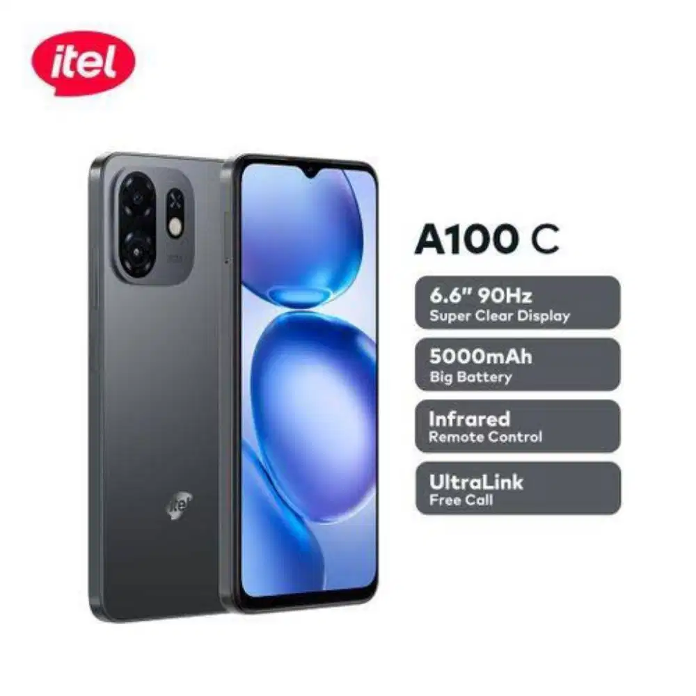 Itel A100c 3/64 mulai dari 1jutaaan aja