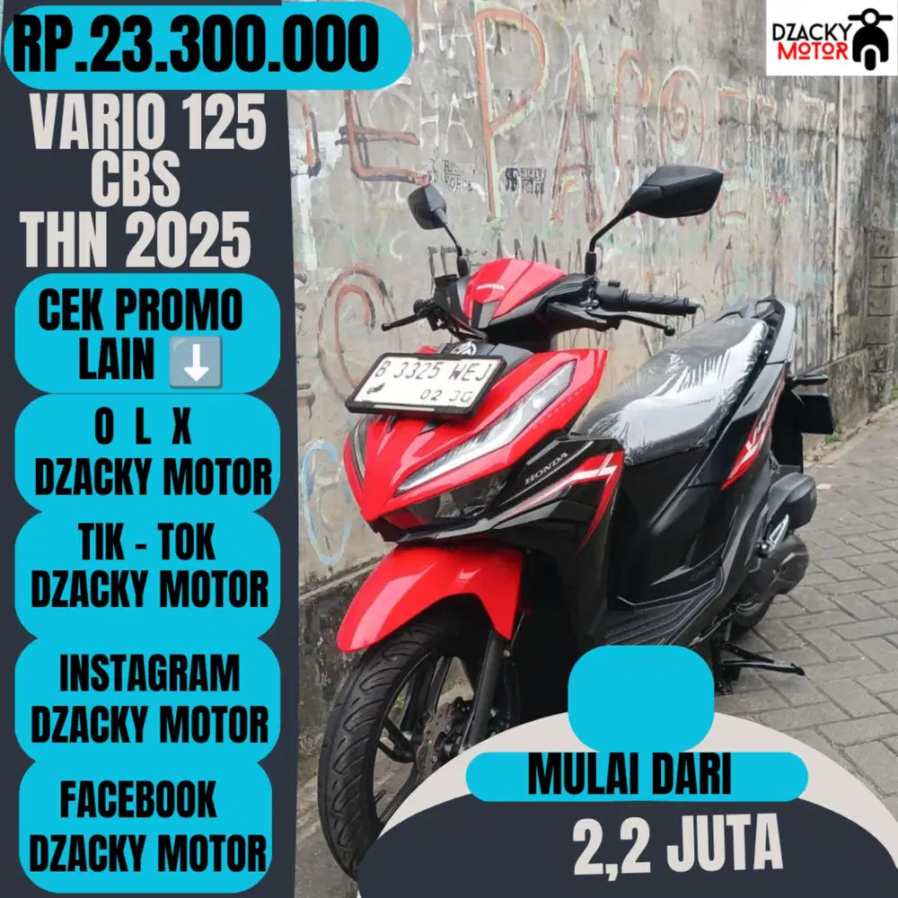 VARIO 125 CBS 2025 SECOND LIKE NEW