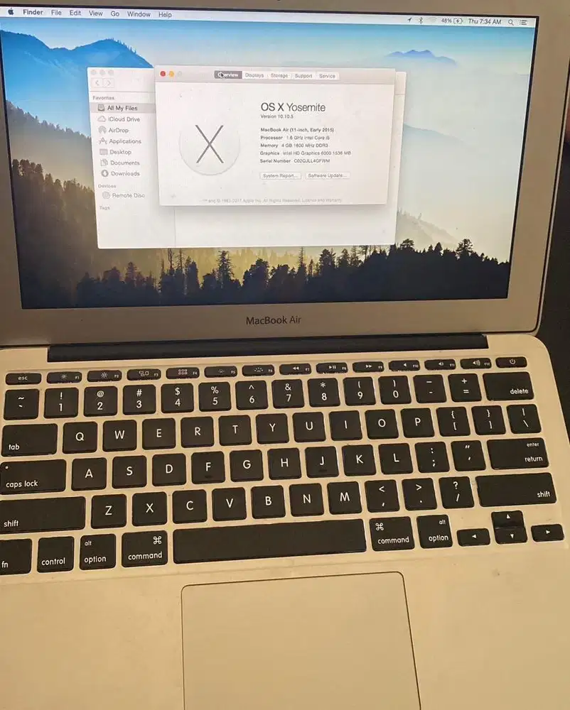 Dijual! Barang Berkualitas! Macbook Air 2015