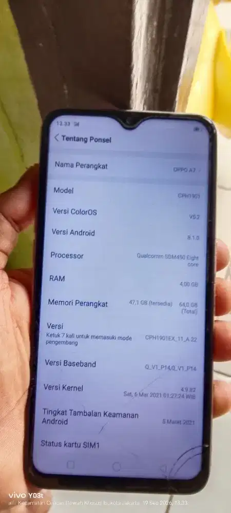 Opo  a7  4/64   mnus rtak sma kurang mlus