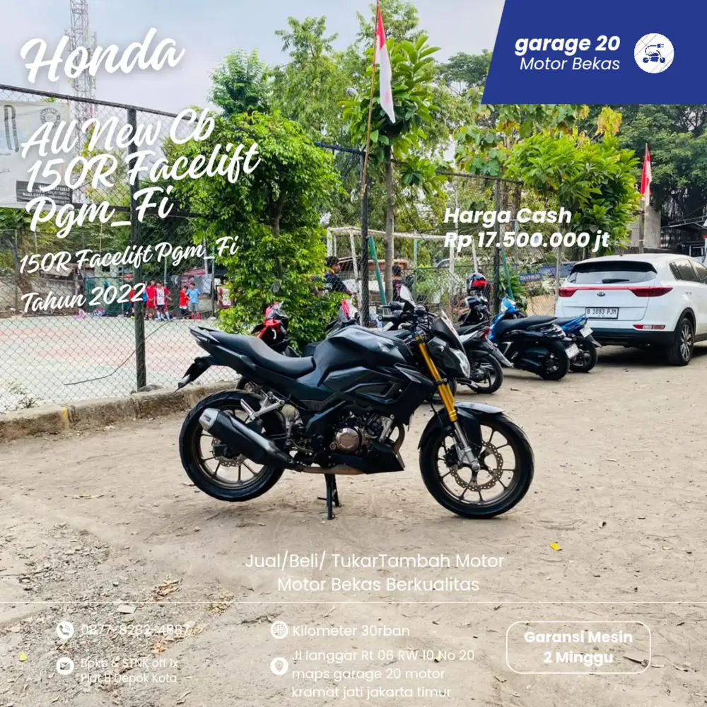 Honda Cb 150R New Facelift Pgm_Fi Tahun 2023 Pajak Off